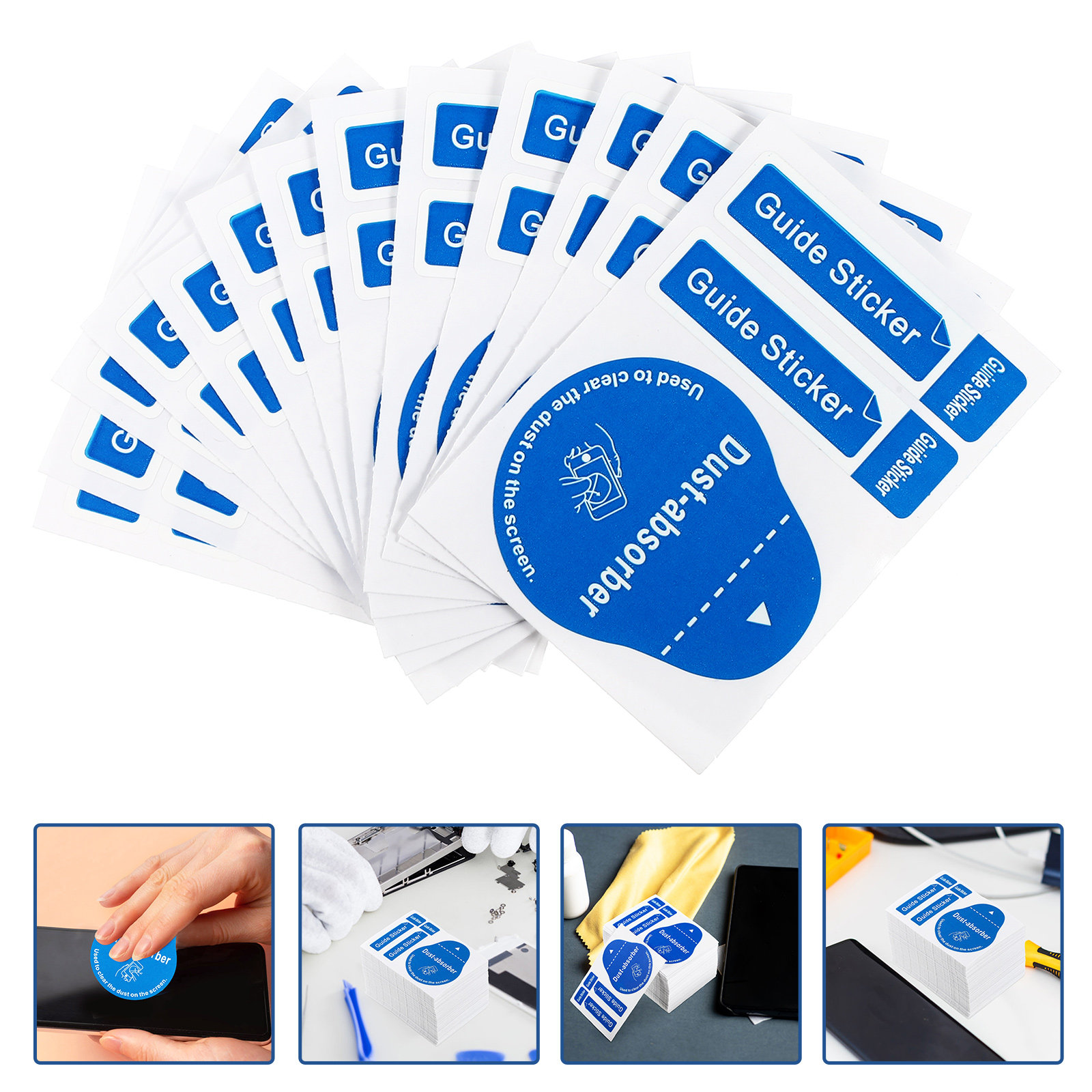 Dust Removal Sticker - 200 шт. наклеек для удаления пыли