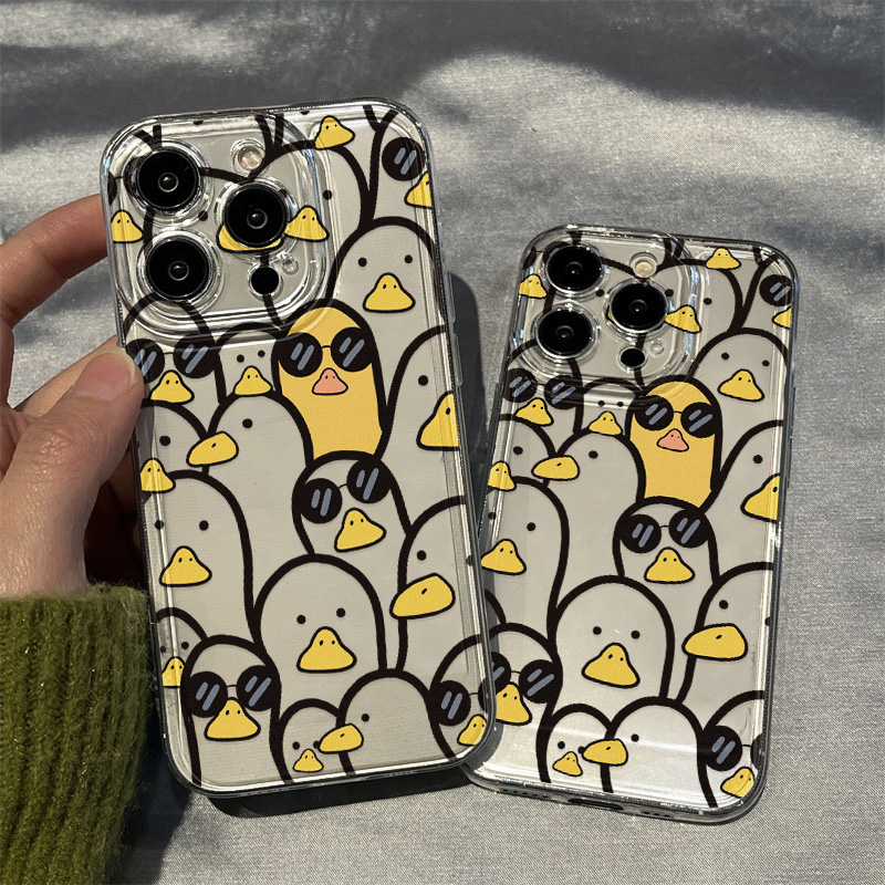 Милый чехол с мультяшной уткой – обзор и цена Apple Iphone 15 Pro Max