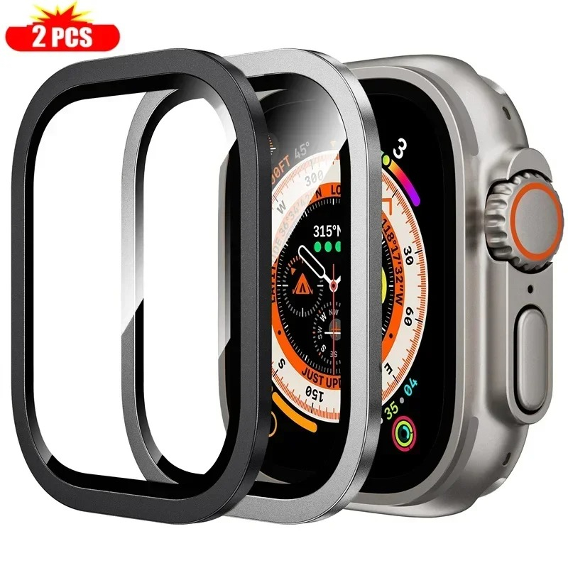 2 шт. закаленное стекло для Ap – обзор и цена Smartwatch Screen Film