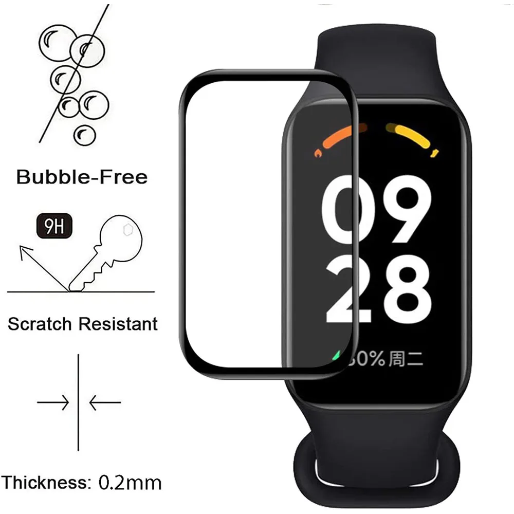 1-3 шт. 3D композитная пленка  – обзор и цена Smartwatch Screen Film