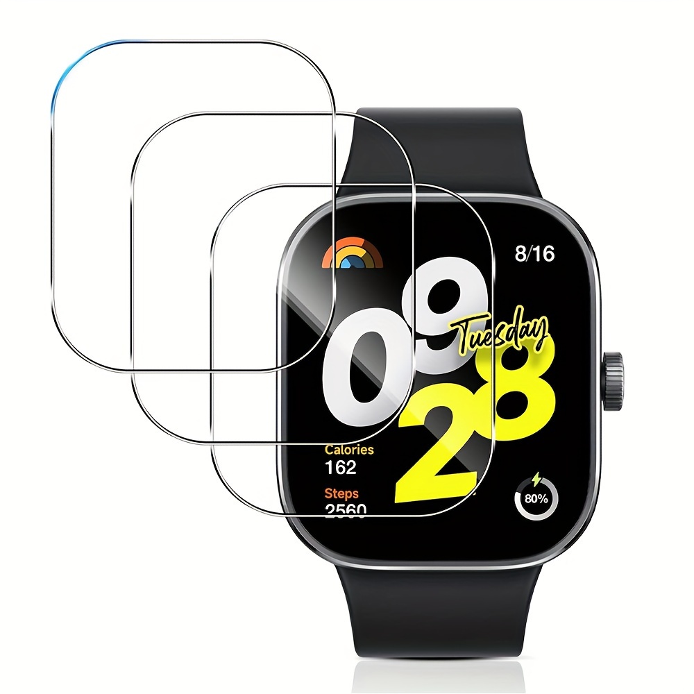 3-5 шт. закаленное стекло прем – обзор и цена Smartwatch Screen Film