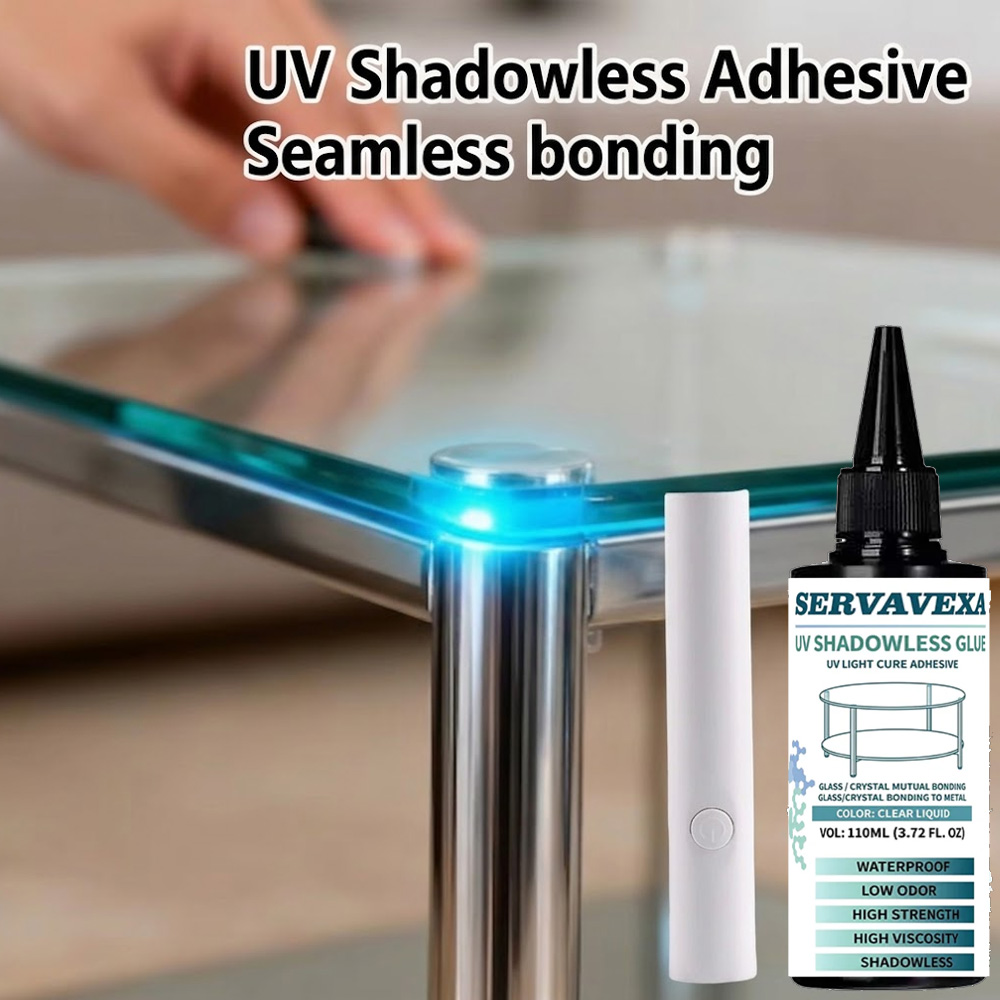Прозрачный УФ-клей-гель 110 мл – обзор и цена Liquid Uv Glue Kit