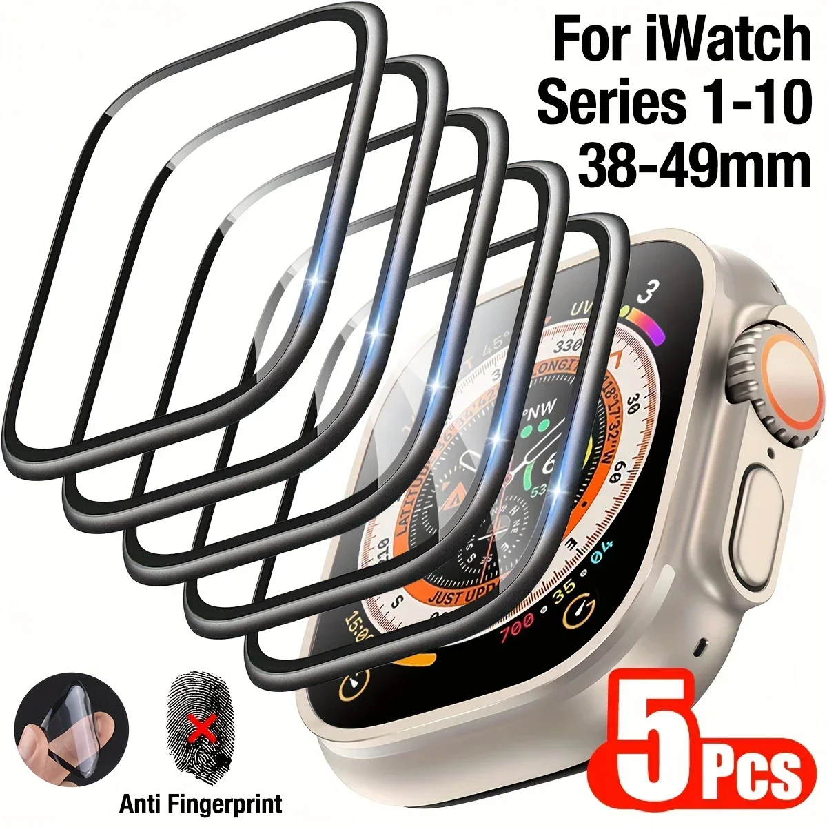 1-5 шт. пленка против царапин  – обзор и цена Smartwatch Screen Film